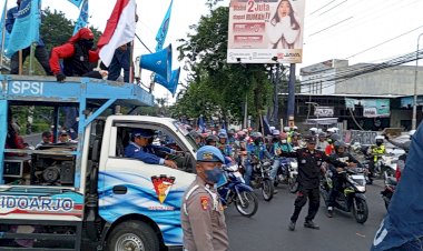 900-Personel-Siap-Amankan-Hari-Buruh-di-Kabupaten-Sidoarjo,-Kapolresta-Sidoarjo:-Lakukan-Pengamanan-Profesional-dan-Humanis