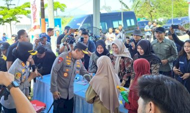 Jaga-Stabilitas-Pangan,-GPM-Polri-Salurkan-6-Ton-Beras-SPHP-di-Pebelan-Semarang