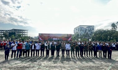 Apel-Kebangsaan-dan-Launching-Satgas-PHK,-Gubernur-Riau-Tegaskan-Negara-Harus-Hadir-Lindungi-Pekerja