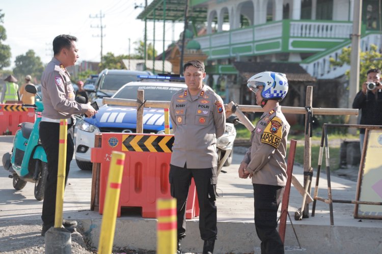 Cegah Laka Lantas, Kapolres Jember Lakukan Mitigasi Jalur Selatan