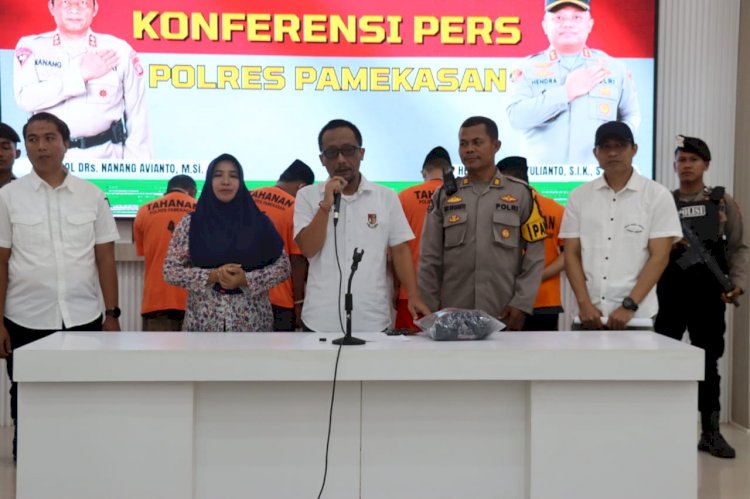 Respon Cepat Polres Pamekasan Berhasil Amankan 4 Tersangka Spesialis Curanmor