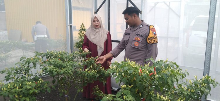 Green House Warga Jati Didukung Polisi Sidoarjo