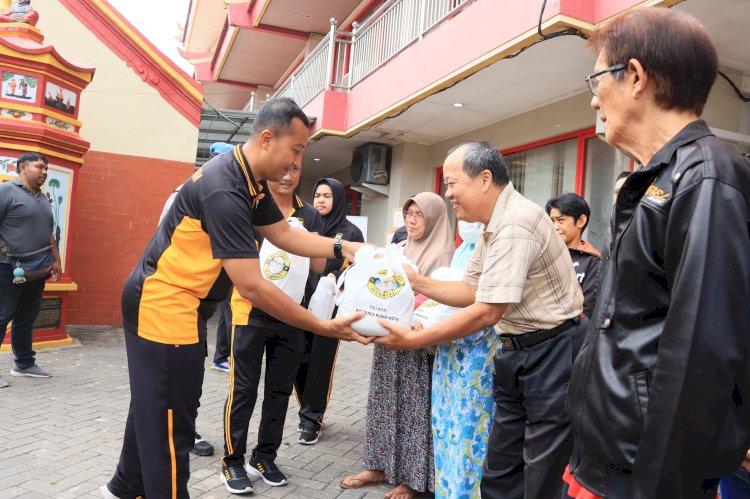 Hari Bhayangkara ke -79, Polres Kediri Kota Gelar Bakti Religi di Sejumlah Tempat Ibadah
