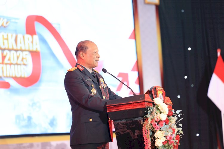 Peringati Hari Bhayangkara ke -79 Kapolda Jatim Minta Anggota Tingkatkan Pelayanan Publik