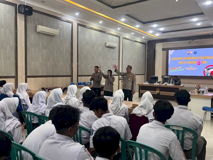 Polda Jatim Gelar Safari Generasi Emas Anti Narkoba di Bondowoso