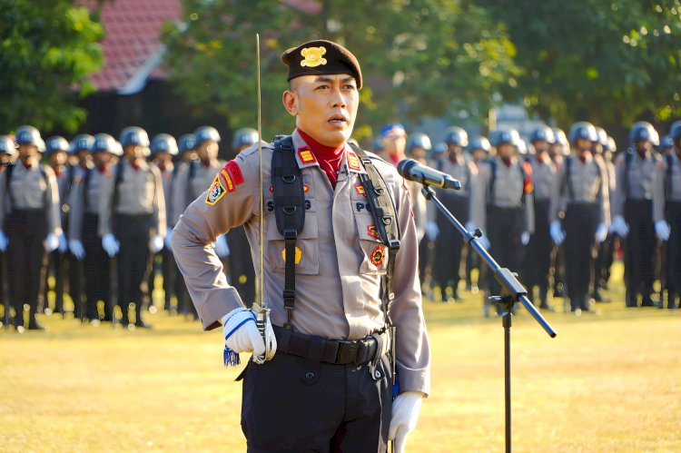 Gelorakan Semangat Perjuangan SPN Polda Jatim Peringati Hari Juang Polri dengan Khidmat