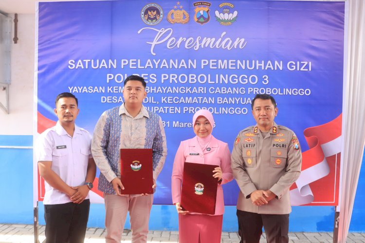 Polres Probolinggo Hadirkan SPPG Banyuanyar Dukung Pemenuhan Gizi Nasional